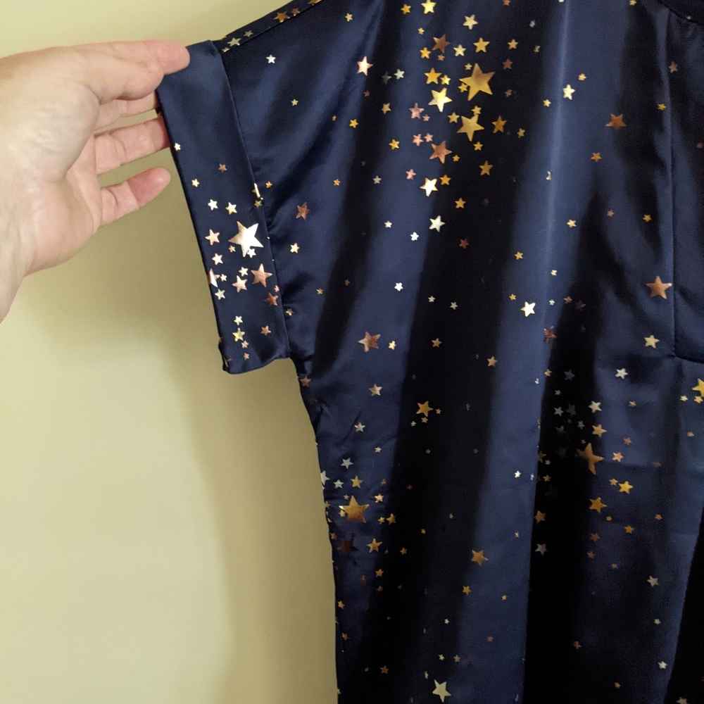 Navy Starry night Top - Picture 3 of 7